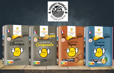 Carton Mix: Nature Craquante Oignon Vinaigre 3 x 120 gr de chaque