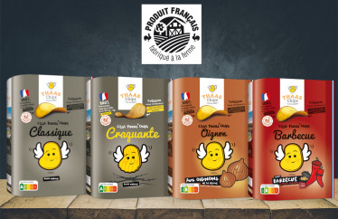 Carton Mix: Nature Craquante Oignon Bbq 3 x 120 gr de chaque