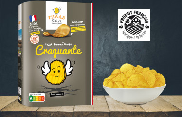 Chips nature "Craquante" 120 gr